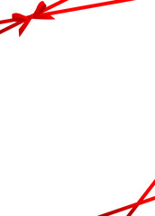 リボンの背景イラスト素材