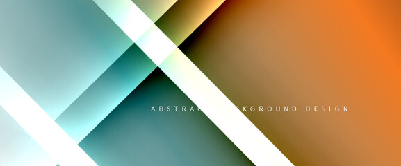 Fluid gradients with dynamic diagonal lines abstract background. Bright colors with dynamic light and shadow effects. Vector wallpaper or poster