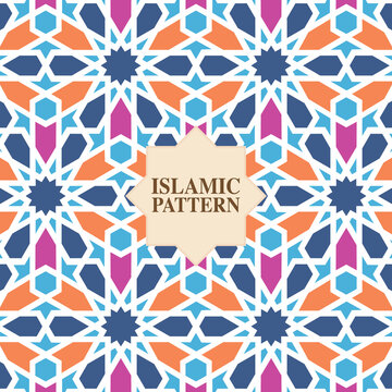 Abstract islamic geometric pattern