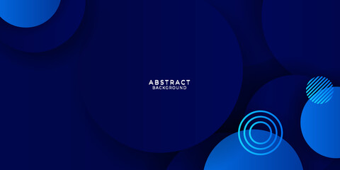 Dynamic vibrant colorful gradient dark blue background 