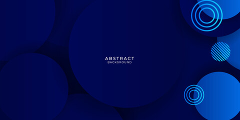 Dynamic vibrant colorful gradient blue black background 