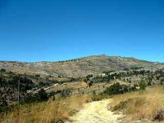 Serra da Estrela mountains, Portugal, on a Sunny summer day