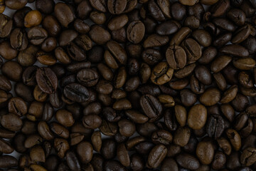 Coffee bean background