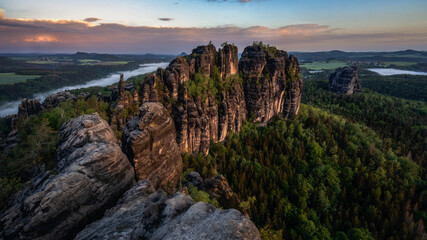 Sandstones in the morning light - Sandsteine im Morgenlicht
