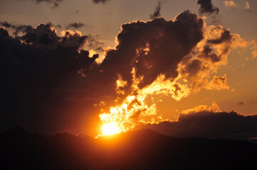 夕焼け雲