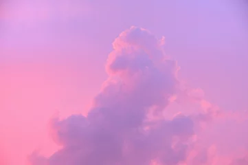 Zelfklevend Fotobehang zonsondergang wolken © Paylessimages
