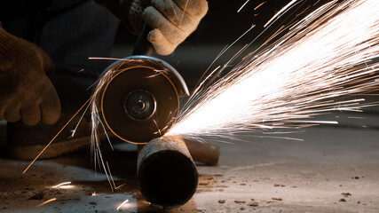 cutting metal