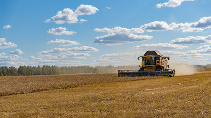 combine on sky background