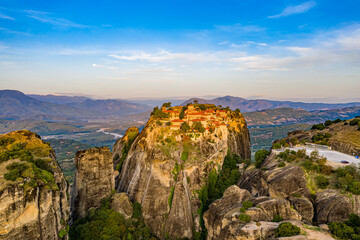 Meteora Monasteries in Greece from above | Die Meteora Klöster in Griechenland aus der Luft