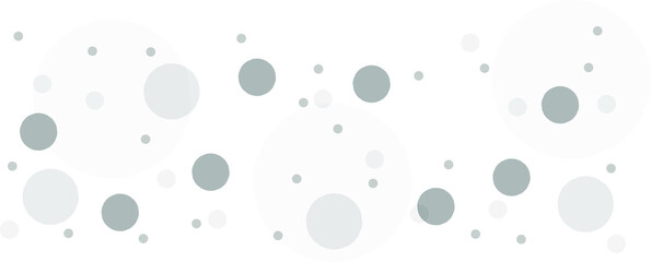 Gray vector background with a pattern of circles with different diameters. Textured template for a web splash in a modern style.
