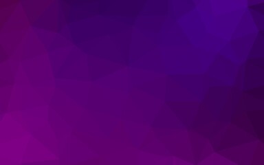 Light Purple vector polygonal background.