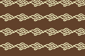 Fototapeta premium Seamless cloud pattern. suitable for backgrounds and wallpapers.