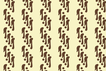 Seamless cloud pattern. suitable for backgrounds and wallpapers.