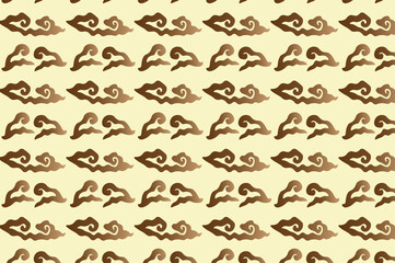Seamless cloud pattern. suitable for backgrounds and wallpapers.