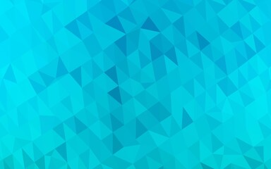 Light BLUE vector low poly texture.