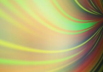 Light Green, Yellow vector bokeh template.