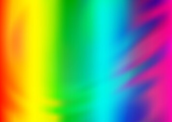 Light Multicolor, Rainbow vector blurred shine abstract pattern.