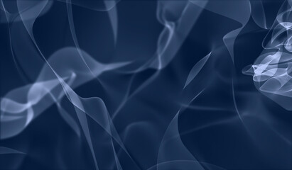 Abstract background simulating cigarette smoke