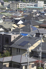 ソーラーパネルの屋根