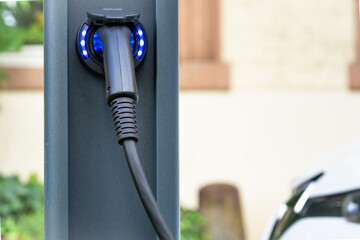 Aufladen eines Elektro-Autos