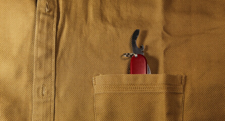 Tool in a pocket