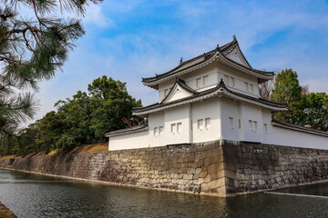 京都・二条城の東南隅櫓