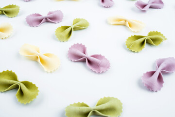 Nutritious children's noodles multigrain butterfly noodles