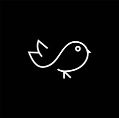 line bird  Logo Design.  line bird Logo Vector Icon Design ,  bird line logo design vector template logo bird abstract line 