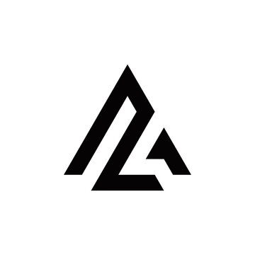 a l g al lg initial logo design vector symbol graphic idea creative
