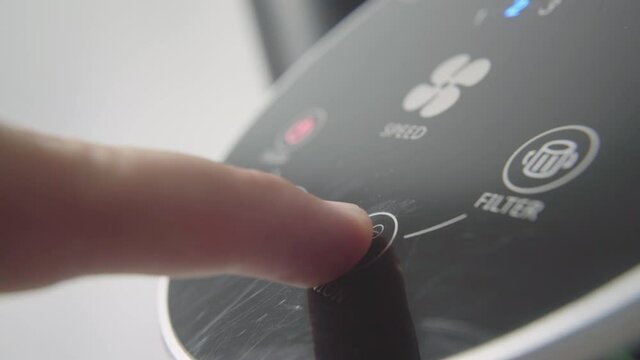 Enabling an Air Purifier Ioniser (Anion). 4K