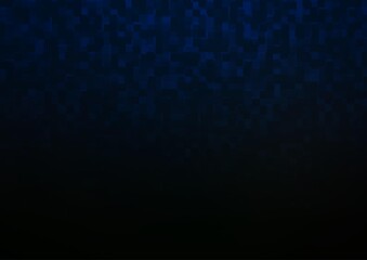 Dark BLUE vector background with rectangles.