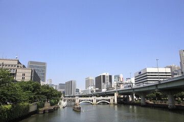 Fototapeta na wymiar 大阪の街並