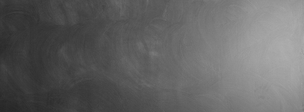 a gray background texture, top blackboard. panorama