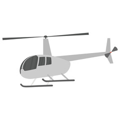 
A helicopter or chopper for travelling 
