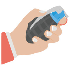 
Hand grenade to explode and used during wars
