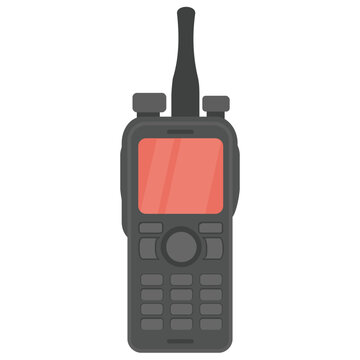 
An Antenna Satellite Phone Used By Army Persons,walkie Talkie 
