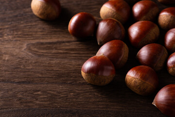 たくさんの栗