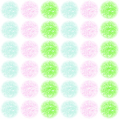 Leaves tender pattern hand drawn nature seamless background