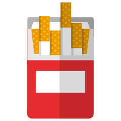 
A cigarette pack for smoking 
