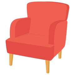 
An armchair to be placed on lounge 
