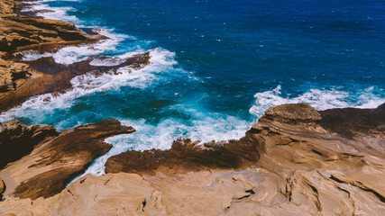  Aerial East Honolulu Coast Oahu, Hawaii