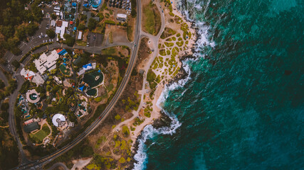  Aerial East Honolulu Coast Oahu, Hawaii