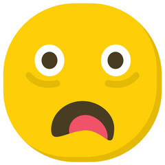 
A slightly smiling face emoticon 
