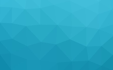 Obraz premium Light BLUE vector polygon abstract backdrop.