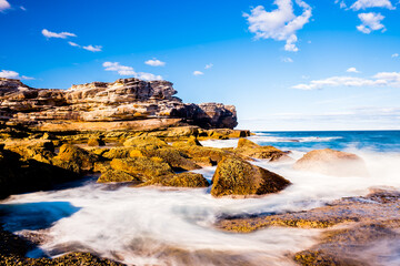 Hiking along Pacific Coastline in Kamay Botany Bay National Park