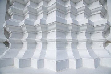 Thai building pattern for background