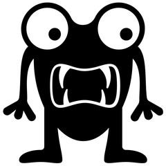 
Krumm monster having two eyes 
