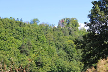 Bilck auf eine Burg