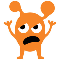 
Krumm monster having two eyes 
