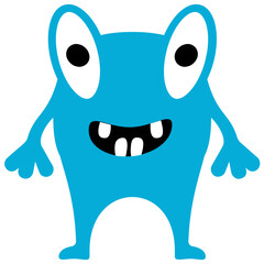 
Krumm monster having two eyes 
